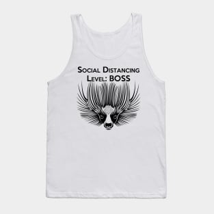 Social Distancing Level: BOSS Tank Top